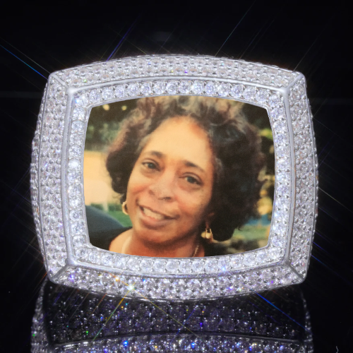 3D CUSTOM PICTURE ICED RING