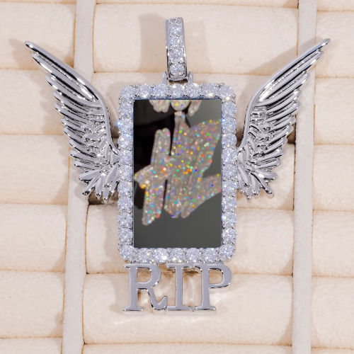 RIP WING 3D CUSTOM PICTURE PENDANT