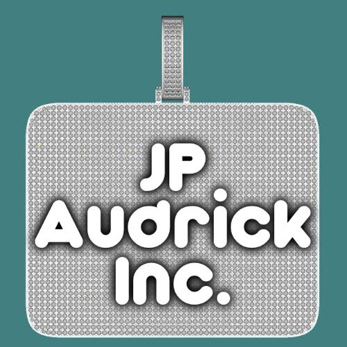 CUSTOM LETTER NECKLACE 3D BIG SQUARE