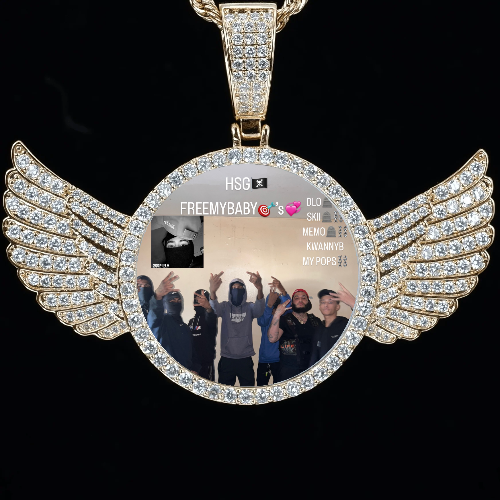 CUSTOM PICTURE PENDANT STYLE-4