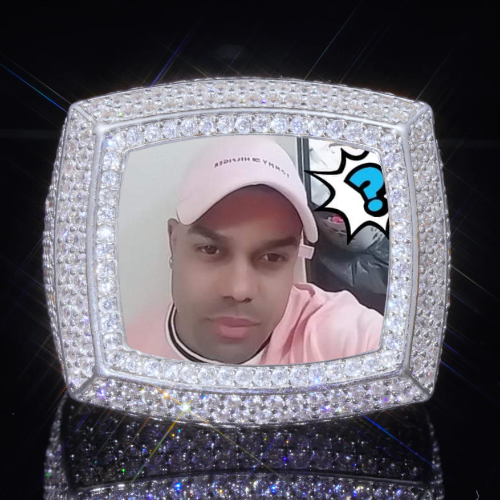 3D CUSTOM PICTURE ICED RING