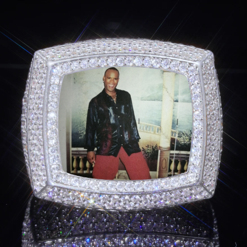 3D CUSTOM PICTURE ICED RING