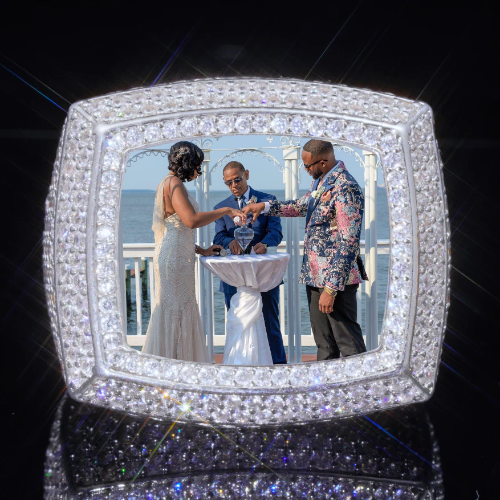3D CUSTOM PICTURE ICED RING