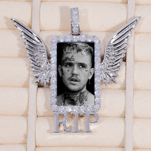 RIP WING 3D CUSTOM PICTURE PENDANT