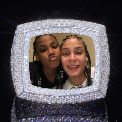 3D CUSTOM PICTURE ICED RING