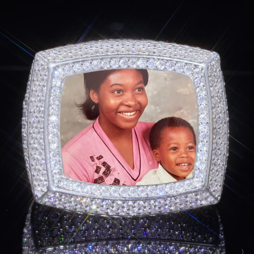 3D CUSTOM PICTURE ICED RING
