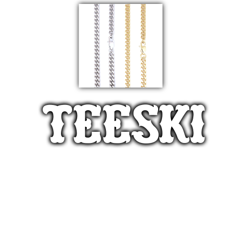 Custom Letters Freibeuter Font Necklace