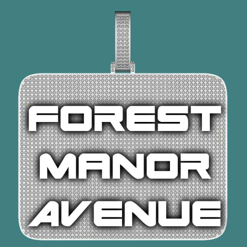CUSTOM LETTER NECKLACE 3D BIG SQUARE