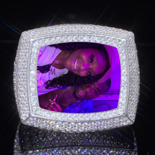 3D CUSTOM PICTURE ICED RING
