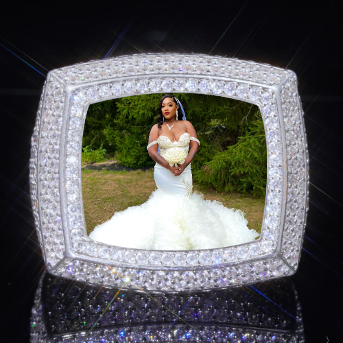 3D CUSTOM PICTURE ICED RING