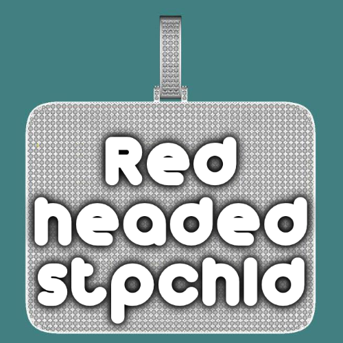 CUSTOM LETTER NECKLACE 3D BIG SQUARE