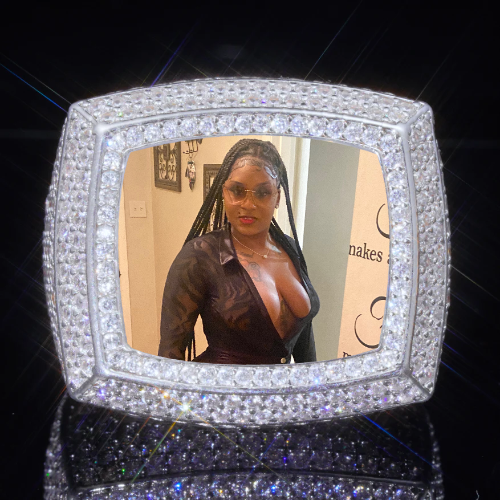 3D CUSTOM PICTURE ICED RING