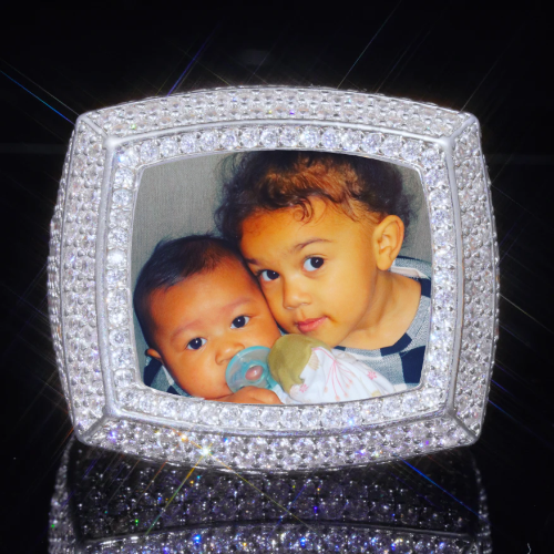 3D CUSTOM PICTURE ICED RING