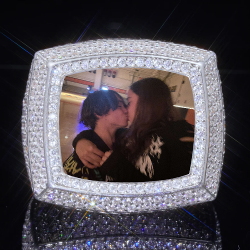 3D CUSTOM PICTURE ICED RING