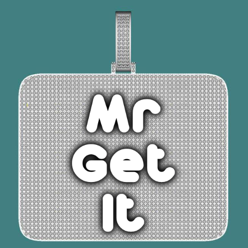 CUSTOM LETTER NECKLACE 3D BIG SQUARE