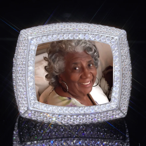 3D CUSTOM PICTURE ICED RING