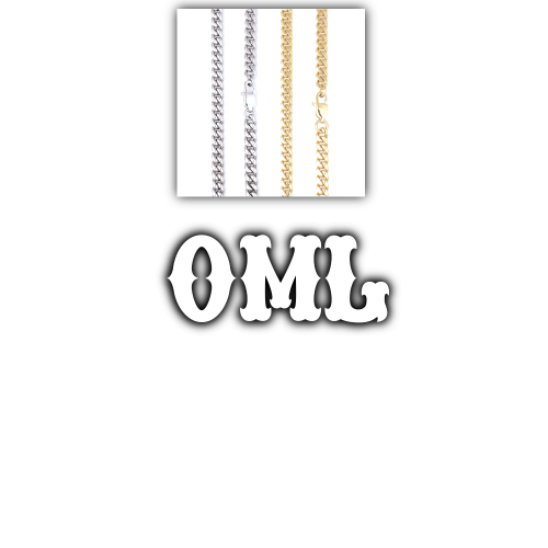 Custom Letters Freibeuter Font Necklace