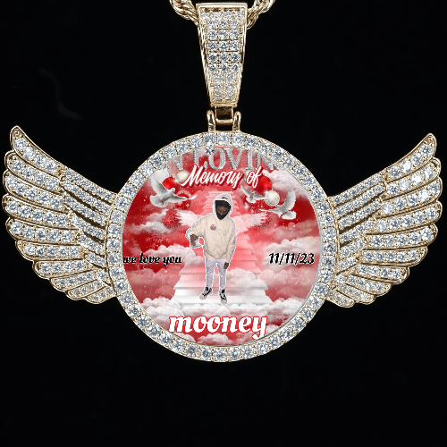 CUSTOM PICTURE PENDANT STYLE-4