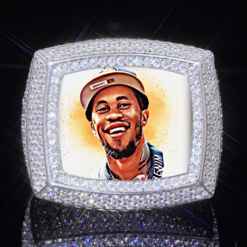 3D CUSTOM PICTURE ICED RING