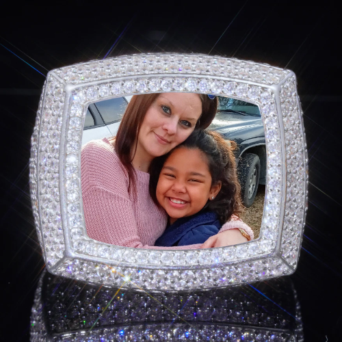 3D CUSTOM PICTURE ICED RING