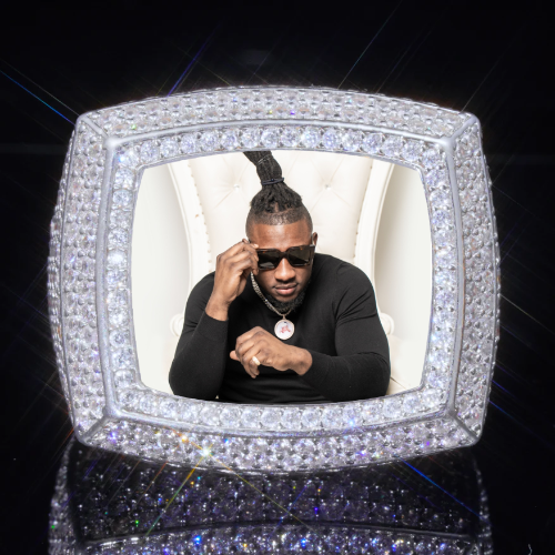 3D CUSTOM PICTURE ICED RING