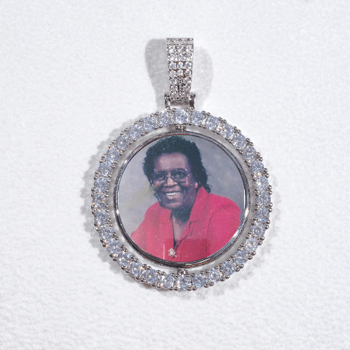 3D Spinning 2-Faced Custom Picture Pendant