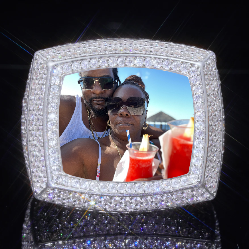 3D CUSTOM PICTURE ICED RING