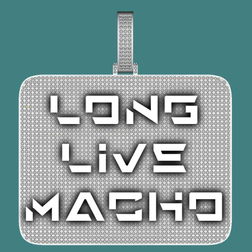 CUSTOM LETTER NECKLACE 3D BIG SQUARE