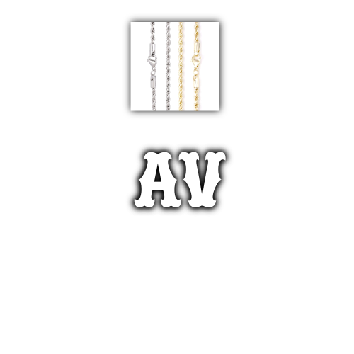 Custom Letters Freibeuter Font Necklace