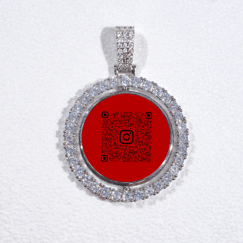 3D Spinning 2-Faced Custom Picture Pendant