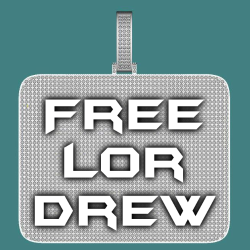 CUSTOM LETTER NECKLACE 3D BIG SQUARE