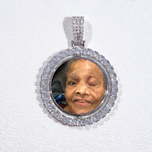 3D Spinning 2-Faced Custom Picture Pendant