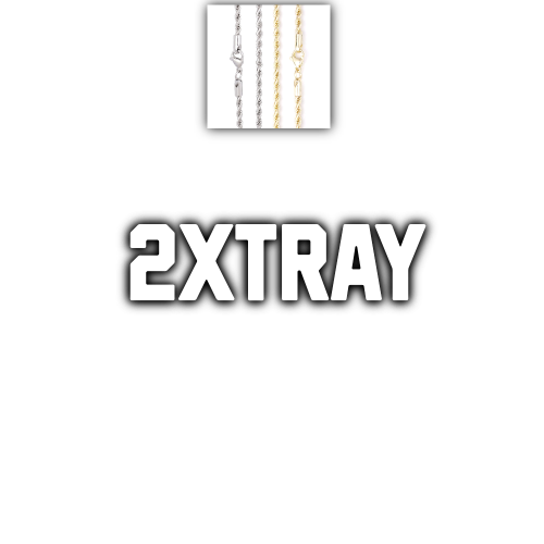 Custom Letters Baguette Two Layer Necklace