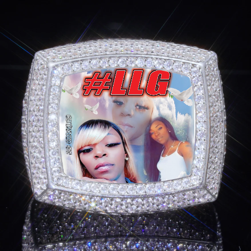 3D CUSTOM PICTURE ICED RING