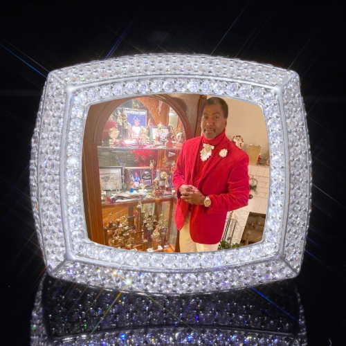 3D CUSTOM PICTURE ICED RING