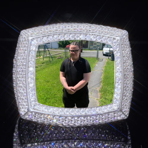 3D CUSTOM PICTURE ICED RING