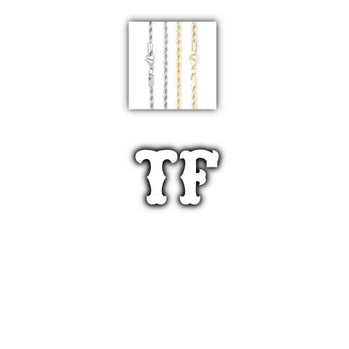 Custom Letters Freibeuter Font Necklace