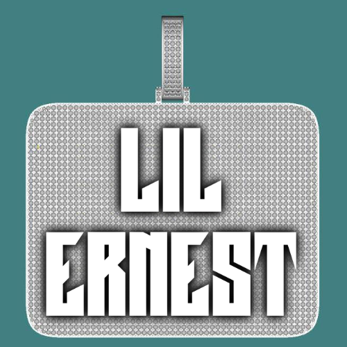 CUSTOM LETTER NECKLACE 3D BIG SQUARE