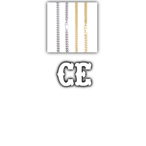 Custom Letters Freibeuter Font Necklace