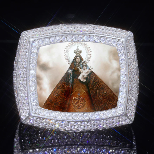 3D CUSTOM PICTURE ICED RING