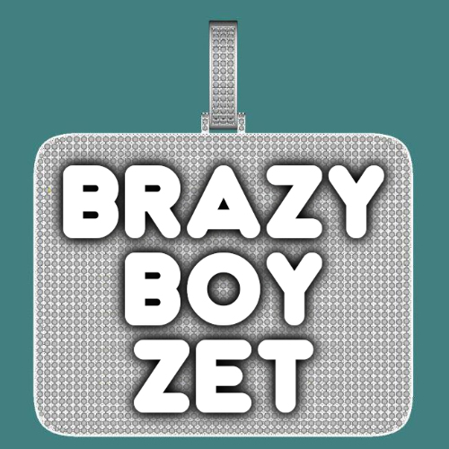 CUSTOM LETTER NECKLACE 3D BIG SQUARE