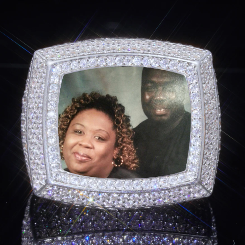 3D CUSTOM PICTURE ICED RING