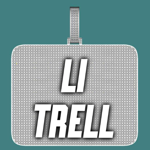 CUSTOM LETTER NECKLACE 3D BIG SQUARE