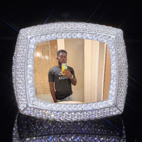 3D CUSTOM PICTURE ICED RING