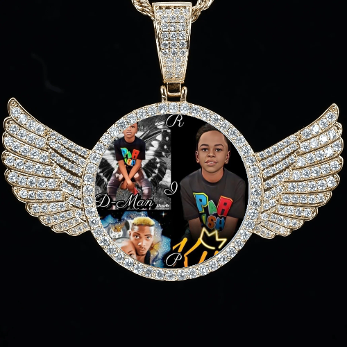 CUSTOM PICTURE PENDANT STYLE-4
