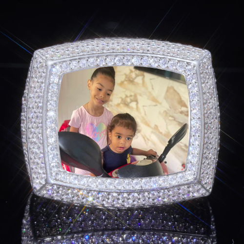 3D CUSTOM PICTURE ICED RING