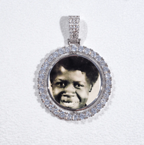 3D Spinning 2-Faced Custom Picture Pendant