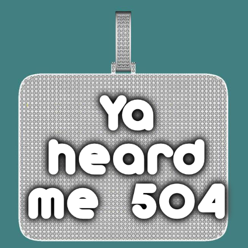 CUSTOM LETTER NECKLACE 3D BIG SQUARE
