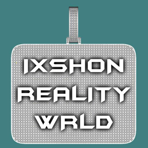 CUSTOM LETTER NECKLACE 3D BIG SQUARE