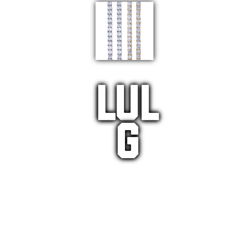 Custom Letters Baguette Two Layer Necklace